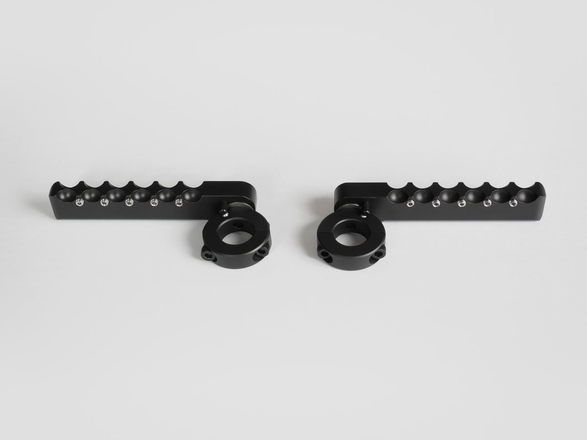 New Black Cerakote Adventure Bike Highway Pegs! Adventure Bike Pegs
